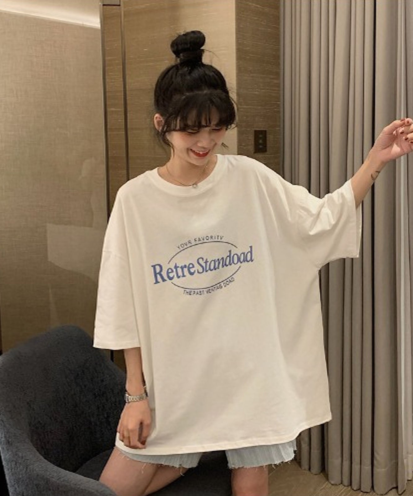 DEVICE select ルーズシンプルロゴ Tシャツ メンズ レディース