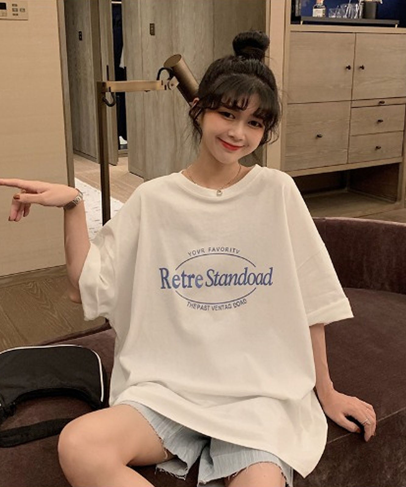 DEVICE select ルーズシンプルロゴ Tシャツ メンズ レディース