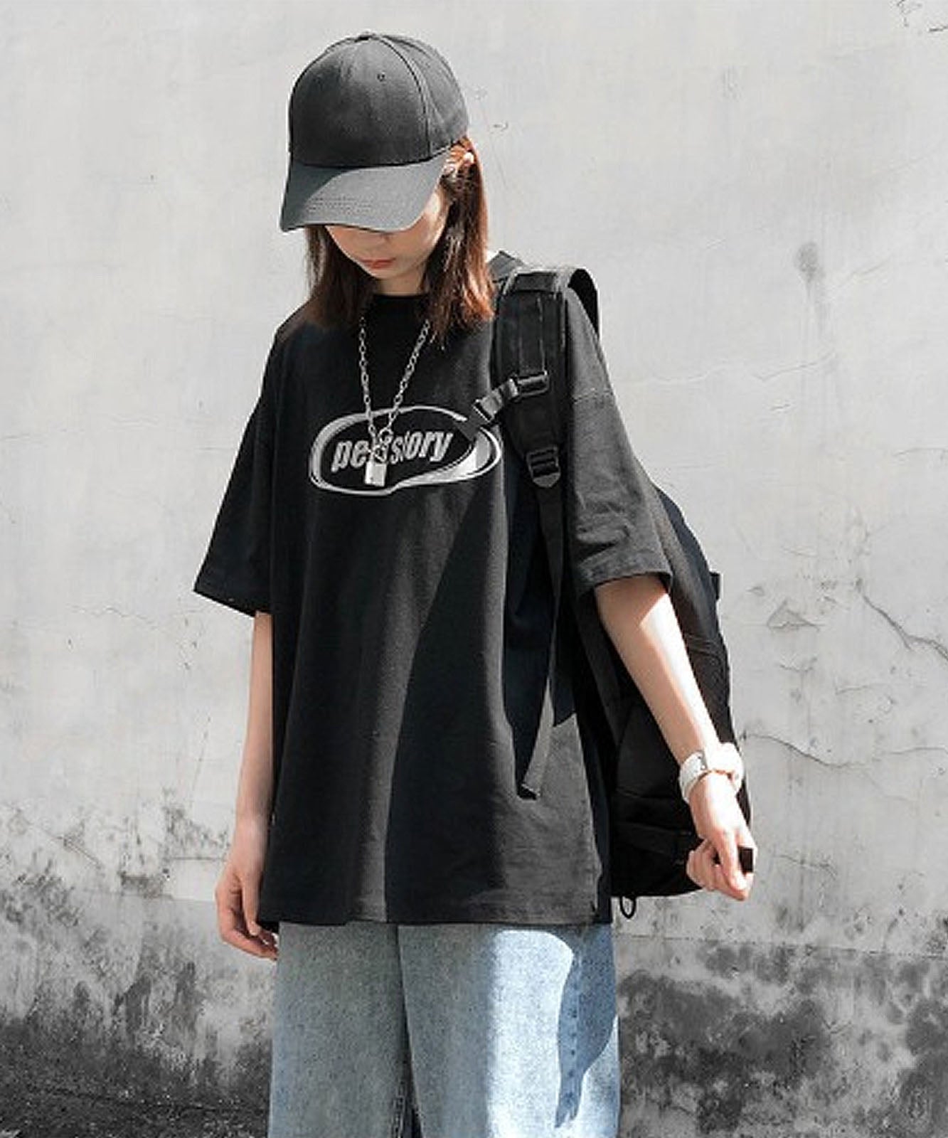 DEVICE select ストリート風 ルーズスタイル 半袖Ｔシャツ メンズ レディース