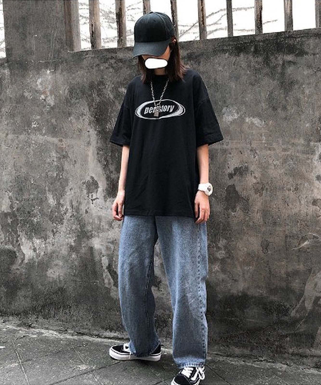 DEVICE select ストリート風 ルーズスタイル 半袖Ｔシャツ メンズ レディース