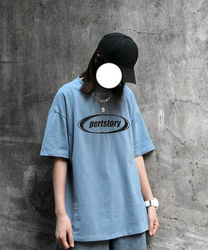 DEVICE select ストリート風 ルーズスタイル 半袖Ｔシャツ メンズ レディース