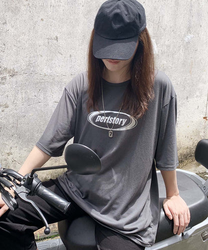 DEVICE select ストリート風 ルーズスタイル 半袖Ｔシャツ メンズ レディース