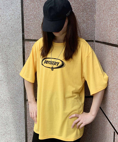 DEVICE select ストリート風 ルーズスタイル 半袖Ｔシャツ メンズ レディース