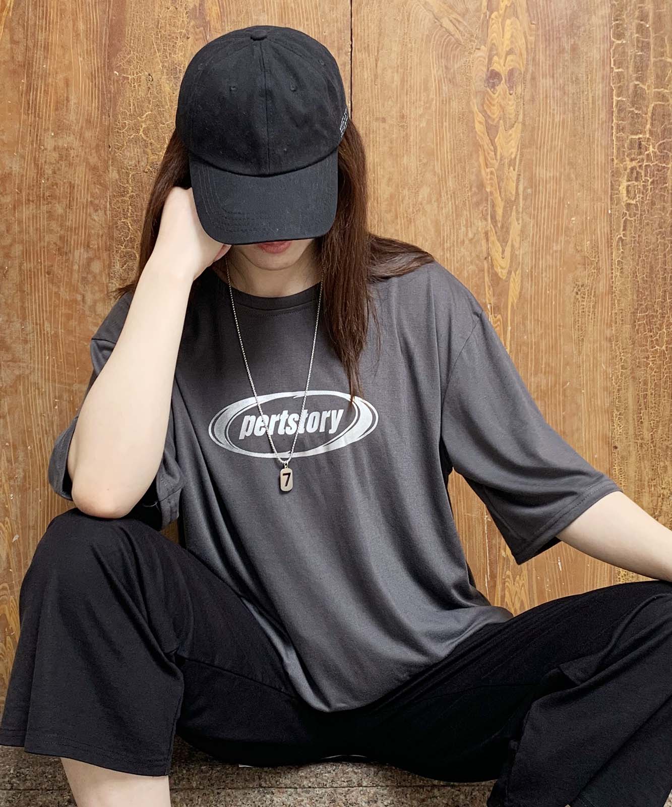 DEVICE select ストリート風 ルーズスタイル 半袖Ｔシャツ メンズ レディース