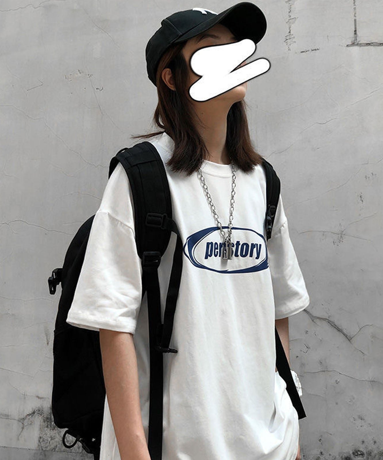 DEVICE select ストリート風 ルーズスタイル 半袖Ｔシャツ メンズ レディース