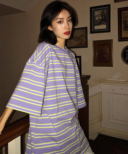 DEVICE select ビッグシルエット ボーダーTシャツ メンズ レディース ユニセックス
