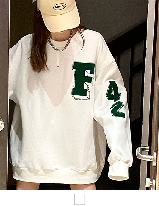 DEVICE select シンプルオーバーサイズ 刺繍ロゴ スウェット メンズ レディース ユニセックス