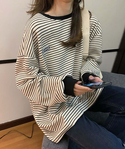 DEVICE select ワンポイントロゴ ボーダーロンT トレーナー メンズ レディース ユニセックス