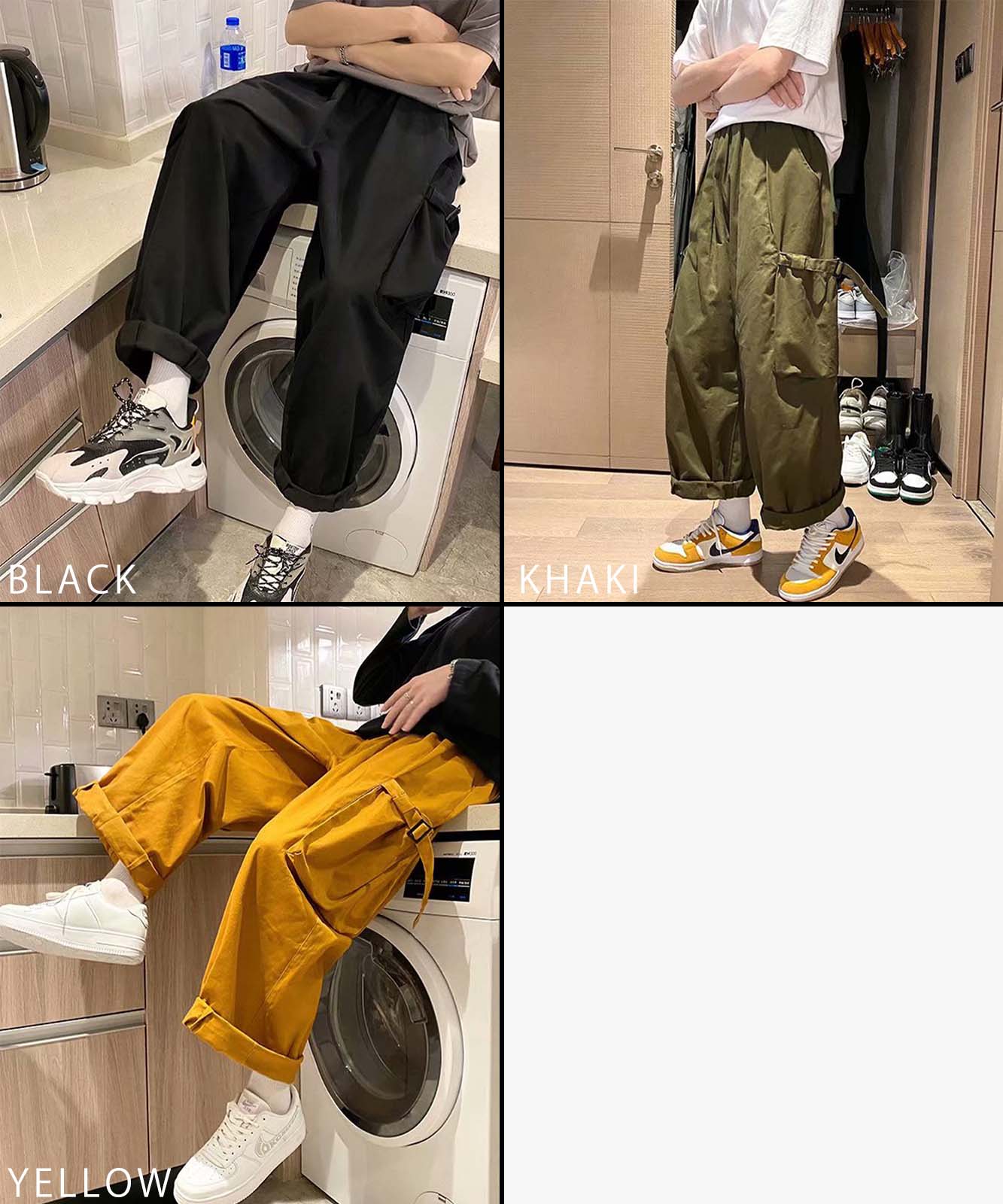 DEVICE select ストリートスタイル バルーンカーゴパンツ メンズ レディース ユニセックス