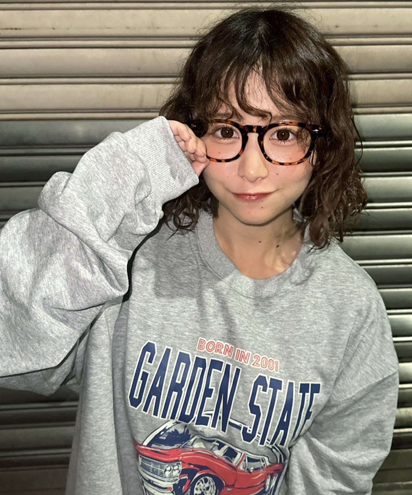 ルーズグラフィックプリント スウェット トレーナー メンズ レディース 秋服 冬服