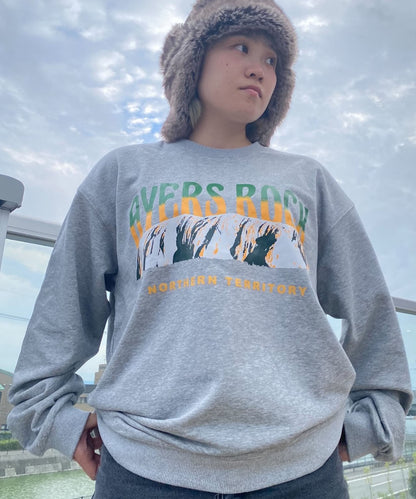 ルーズグラフィックプリント スウェット トレーナー メンズ レディース 秋服 冬服